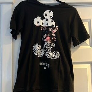Disney Mickey shirt with paisley detail NEFF inc